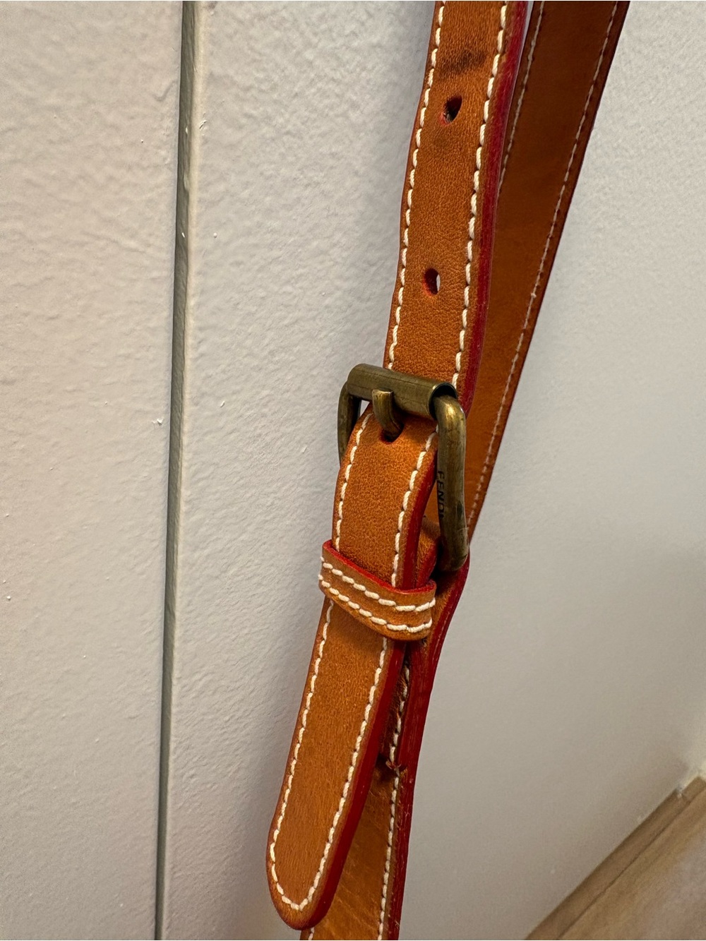 Authentic Vintage Fendi S.A.S. Leather Crossbody Bag WITH COA - Picture 4 of 9